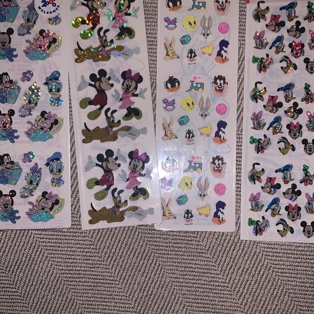 Lot of 4 Sandylion vintage stickers